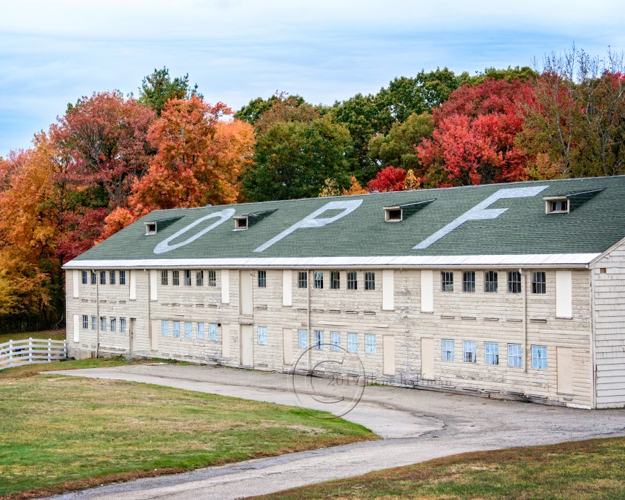 Owen's Poultry Farm Barn Autumn